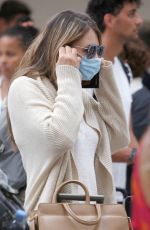 ELIZABETH HURLEY Arrives at Nice Airport 09/01/2022