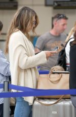 ELIZABETH HURLEY Arrives at Nice Airport 09/01/2022
