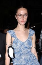 ELLA EMHOFF Arrives at a Party at NYFW in New York 09/10/2022