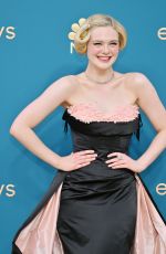 ELLE FANNING at 74th Primetime Emmy Awards in Los Angeles 09/12/2022