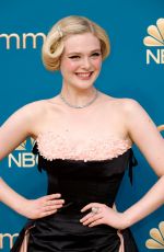 ELLE FANNING at 74th Primetime Emmy Awards in Los Angeles 09/12/2022