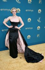 ELLE FANNING at 74th Primetime Emmy Awards in Los Angeles 09/12/2022