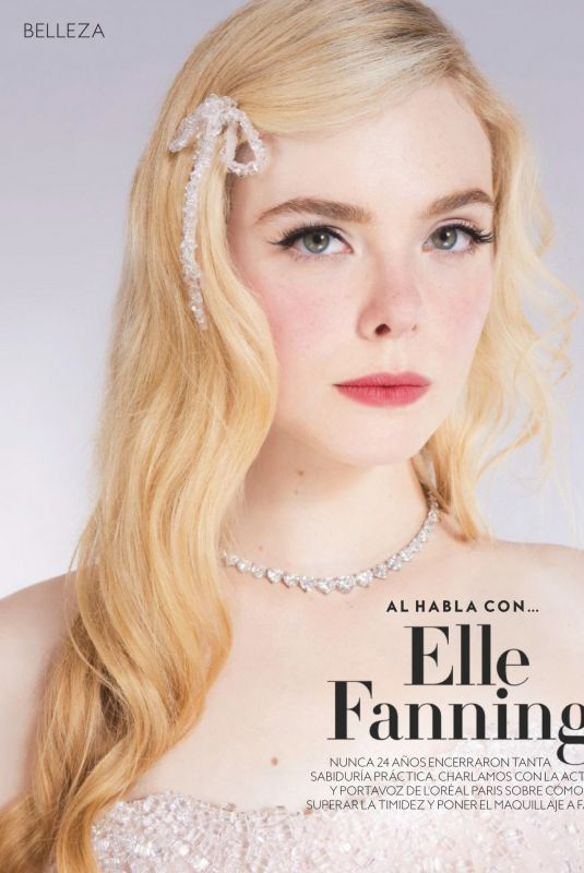 ELLE FANNING in Instyle Magazine, Spain September 2022