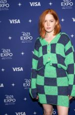 ELLIE BAMBER at D23 Expo in Anaheim 09/10/2022