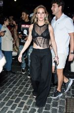 ELLIE GOULDING Leaves Vogue World: New York Fashion Show 09/12/2022