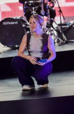 ELLIE GOULDING Rehearses Ahead of Her The One Show Appearance in London 09/02/2022