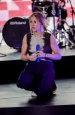 ELLIE GOULDING Rehearses Ahead of Her The One Show Appearance in London 09/02/2022
