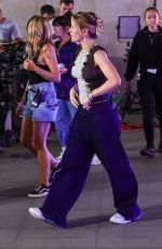ELLIE GOULDING Rehearses Ahead of Her The One Show Appearance in London 09/02/2022