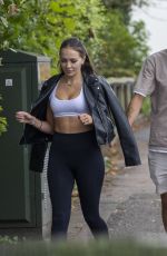 ELLIE SARGEANT and Jack Tweed Out in Essex 08/29/2022