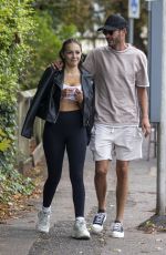 ELLIE SARGEANT and Jack Tweed Out in Essex 08/29/2022