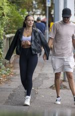 ELLIE SARGEANT and Jack Tweed Out in Essex 08/29/2022