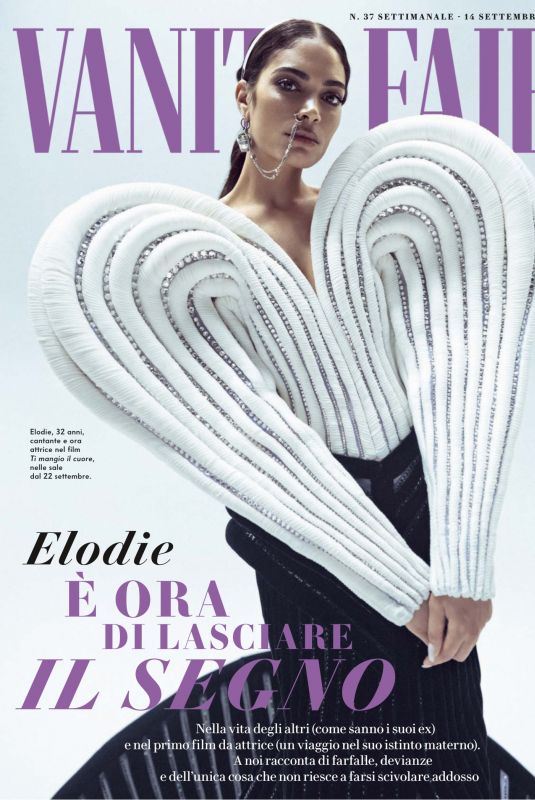 ELODIE in Vanity Fair Magazine, Italy September 2022