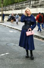 ELSA HOSK Arrives at Dior Fashion Show in Paris 09/27/2022