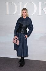 ELSA HOSK at Christian Dior Show at Paris Fashion Week 09/27/2022