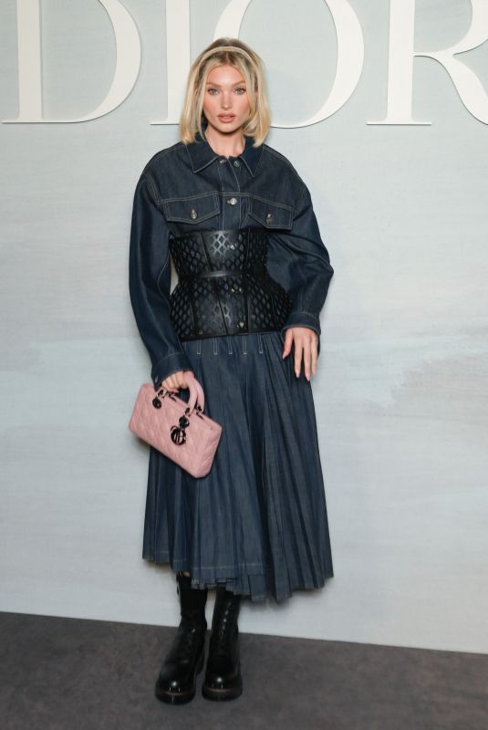 ELSA HOSK at Christian Dior Show at Paris Fashion Week 09/27/2022