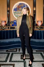 ELSA HOSK at Hailey Bieber x Wardrobe.nyc Dinner at Caviar Kaspia in Paris 09/28/2022