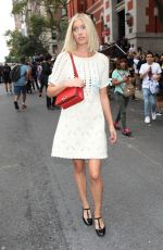 ELSA HOSK Leaves Coach Fashion Show at NYFW in New York 09/12/2022