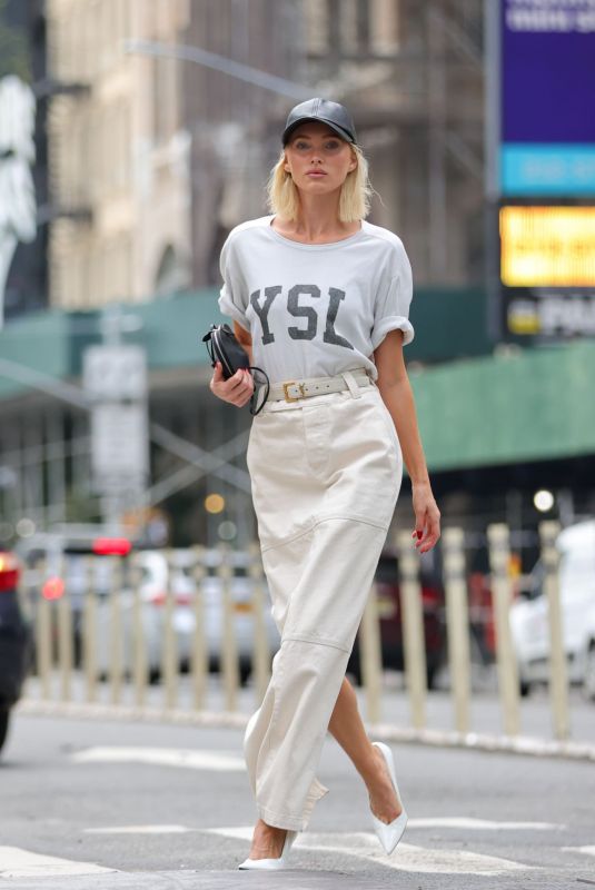 ELSA HOSK Out and About in New York 09/14/2022