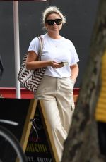 EMILY ATACK on the Set of Her New BBC 2 Documentary in London 09/06/2022