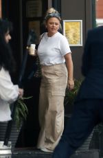 EMILY ATACK on the Set of Her New BBC 2 Documentary in London 09/06/2022