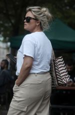 EMILY ATACK on the Set of Her New BBC 2 Documentary in London 09/06/2022