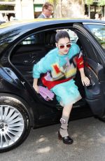 EMILY CAREY at Fendi Spring/Summer 2023 Show at Milan Fashion Week 09/21/2022