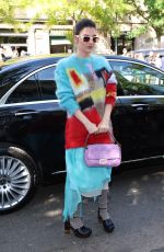 EMILY CAREY at Fendi Spring/Summer 2023 Show at Milan Fashion Week 09/21/2022