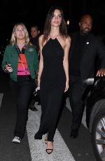 EMILY RAJKOWSKI Leaves a Fashion Show at Paris Fashion Week 09/29/2022