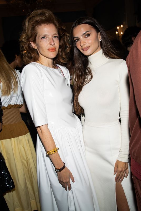 EMILY RATAJKOWSKI at Edward Enninful