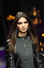 EMILY RATAJKOWSKI at Versace Runway Show at Milan Fashion Week 09/23/2022