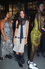 EMILY RATAJKOWSKI at Vogue Runway Show at NYFW in New York 09/12/2022