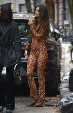 EMILY RatAJKOWSKI Heading to US Open Tennis in New York 09/07/2022