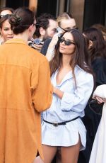 EMILY RATAJKOWSKI Leaves Vogue World Fashion Show in New York 09/12/2022