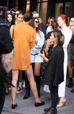 EMILY RATAJKOWSKI Leaves Vogue World Fashion Show in New York 09/12/2022