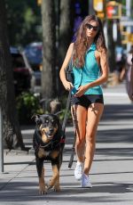 EMILY RATAJKOWSKI Out with Her Dog Colombo in New York 08/31/2022