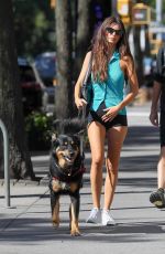 EMILY RATAJKOWSKI Out with Her Dog Colombo in New York 08/31/2022