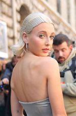 EMMA CHAMBERLAIN Arrives at Loewe Show at Paris Fashion Week 09/30/2022