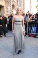EMMA CHAMBERLAIN Arrives at Loewe Show at Paris Fashion Week 09/30/2022