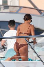 EMMA THYNN in Bikini at a Yacht in Saint Tropez 09/01/2022