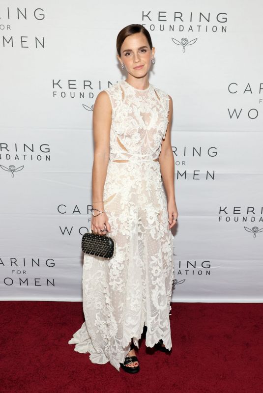 EMMA WATSON at Caring for Women Dinner in New York 09/15/2022