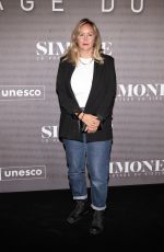 ENORA MALAGRE at Simone, Le Voyage du Siecle Premiere at Unesco in Paris 09/28/2022