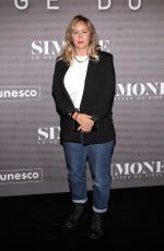 ENORA MALAGRE at Simone, Le Voyage du Siecle Premiere at Unesco in Paris 09/28/2022
