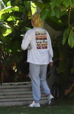 ERIKA JAYNE Arrives at a Friend