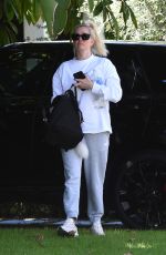ERIKA JAYNE Arrives at a Friend