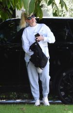 ERIKA JAYNE Arrives at a Friend