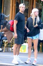 EUGENIE BOUCHARD Out for Lunch with Friend in New York 09/27/2022