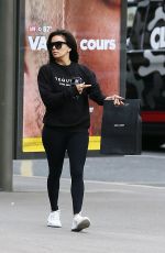 EVA LONGORIA Out and About in Paris 09/07/2022
