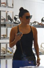 EVA LONGORIA Out Shopping in Madrid 09/16/2022
