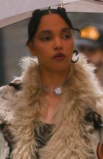 FKA TWIGS Out with her Dog in London 09/27/2022