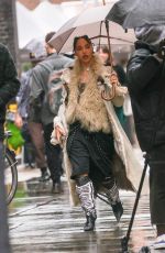 FKA TWIGS Out with her Dog in London 09/27/2022